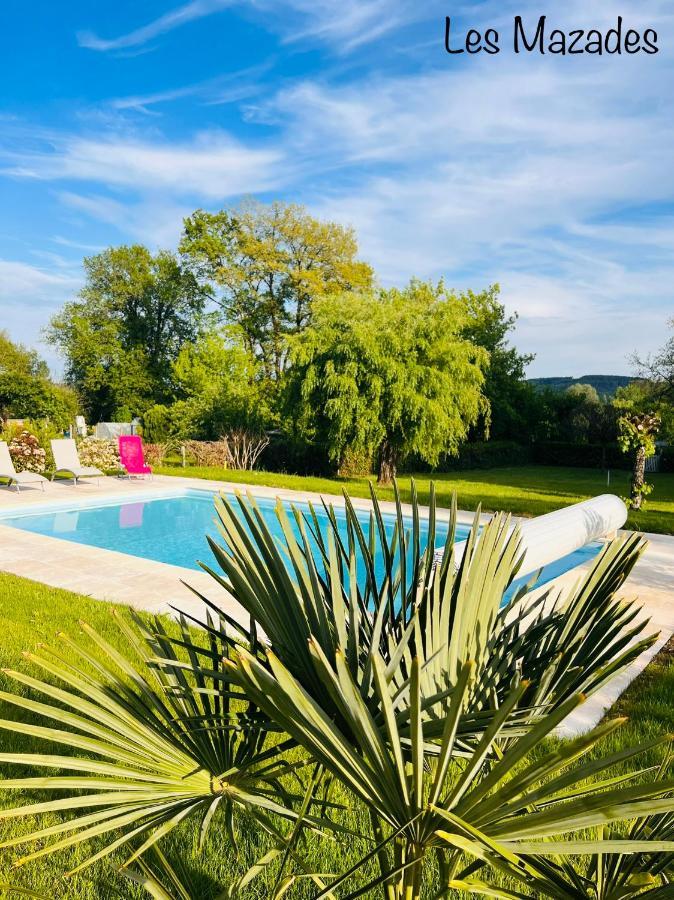Nouveauté 2022 Maison Les Mazades à 10 min Périgueux avec piscine chauffée Annesse-et-Beaulieu Exterior foto