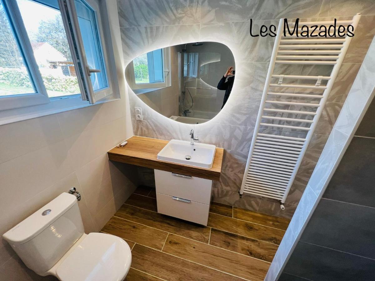 Nouveauté 2022 Maison Les Mazades à 10 min Périgueux avec piscine chauffée Annesse-et-Beaulieu Exterior foto